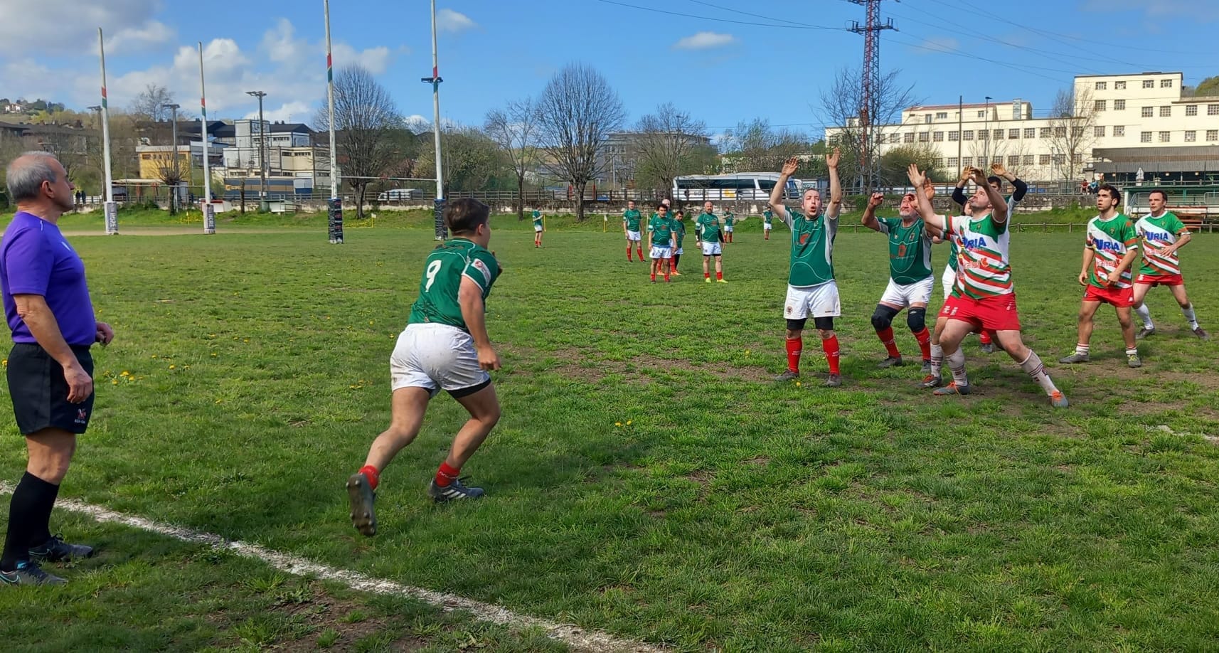 Ayer, la Liga Bultza ofreció un encuentro muy dinámico en Hernani